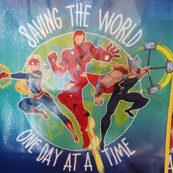 2 Reusable Marvel Iron Man Recycle bags - set of 2 - - Picture 4 of 6